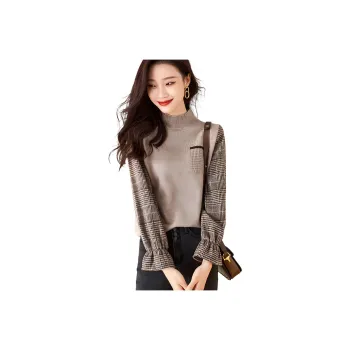 Mo Han Yi Mei Knitwear Women's Oat