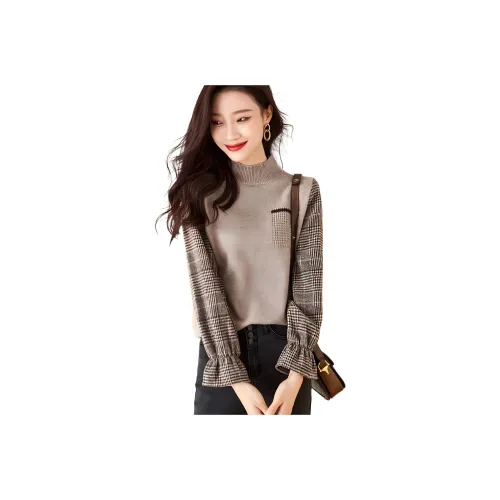 Mo Han Yi Mei Knitwear Women's Oat