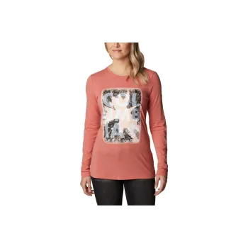 Columbia T-Shirts Women's Coral