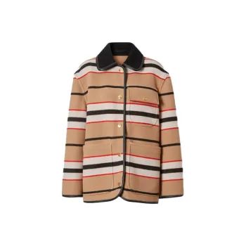 Burberry Jackets Women's Light Camel
