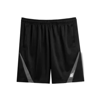 Kawasaki Xinghe Spring And Summer Limited Edition Casual Shorts Men's Black Includes 3M Reflective Craft