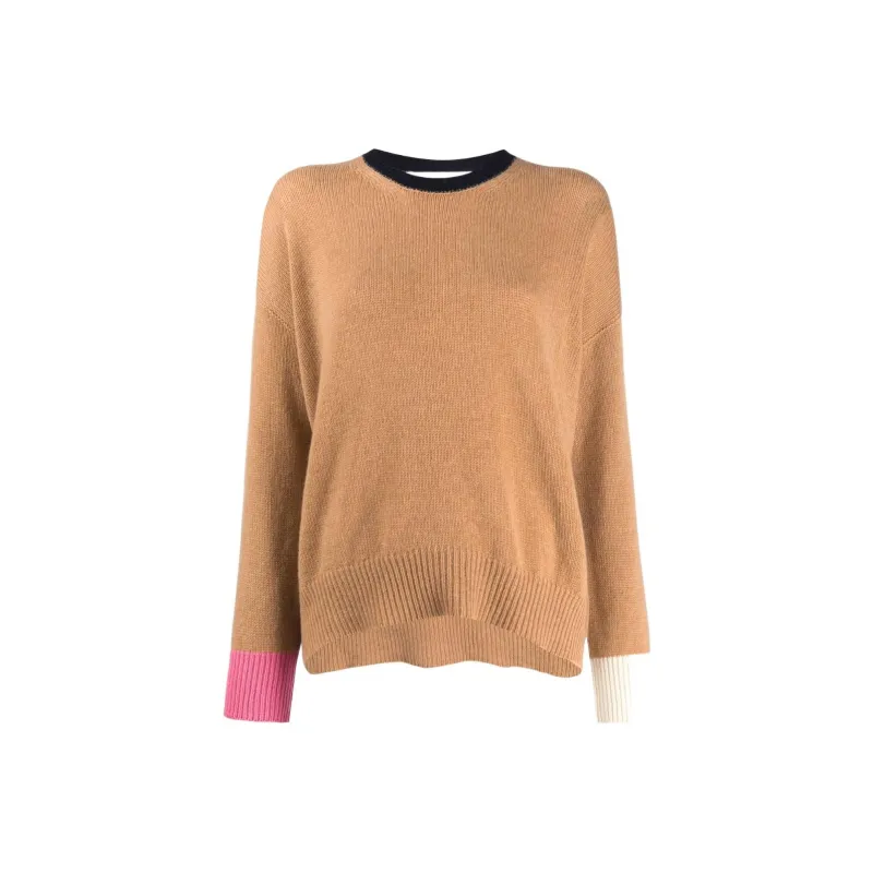 MARNI Cashmere Sweaters Women's Tea Brown-0