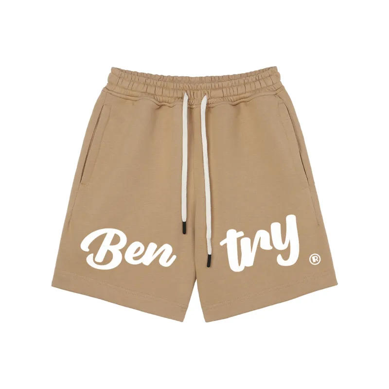 BENATRY Casual Shorts Unisex Black-6