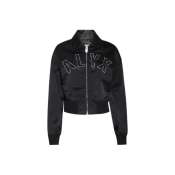 1017 ALYX 9SM Logo Printed Zipped Jacket