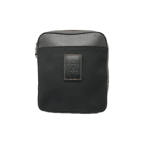 LONGCHAMP Boxford Polyester Canvas Shoulder Bag Mini Men's Black