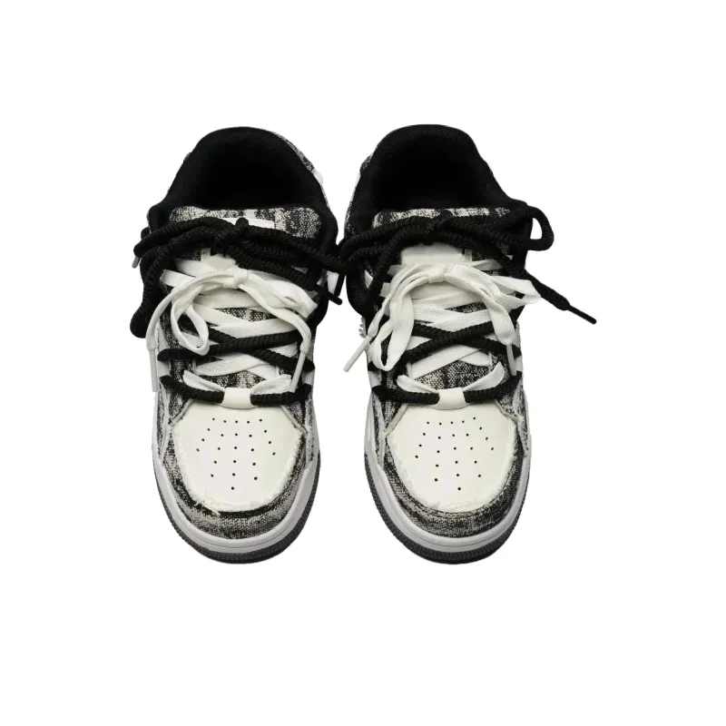 ALI THE FOX Slip Resistant, Abrasion Resistant, Balance, Lightweight Low Top Skateboard Shoes Unisex-29