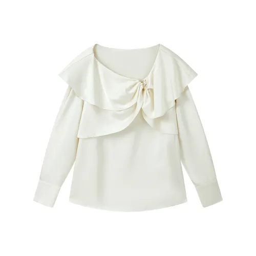 Yu Qianwen Shirts slits Women's