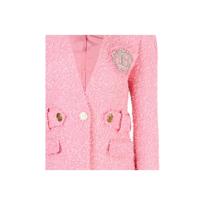 BALMAIN Jackets Women's Pink-3