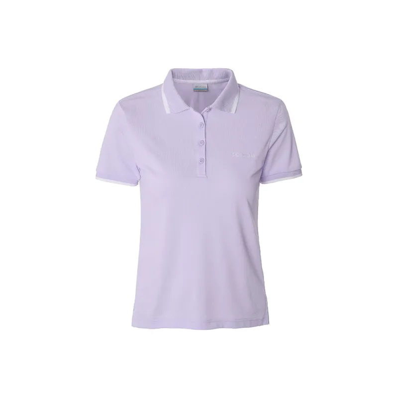 Columbia Polo Shirt Women's Dark Purple-0