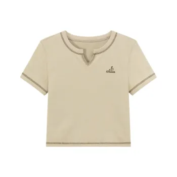 CHUU T-Shirts Women's Apricot