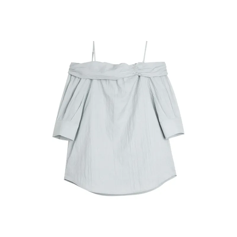ELLE Shirts Women's Light Blue-0