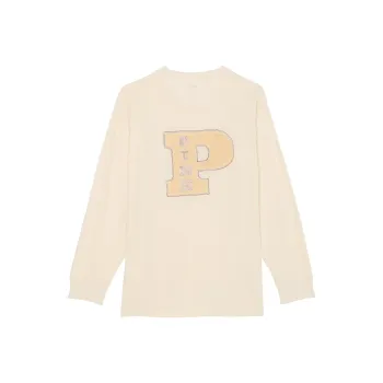 Victoria's Secret Drop Shoulder Sleeve T-Shirt Women's White Shell-Shiny