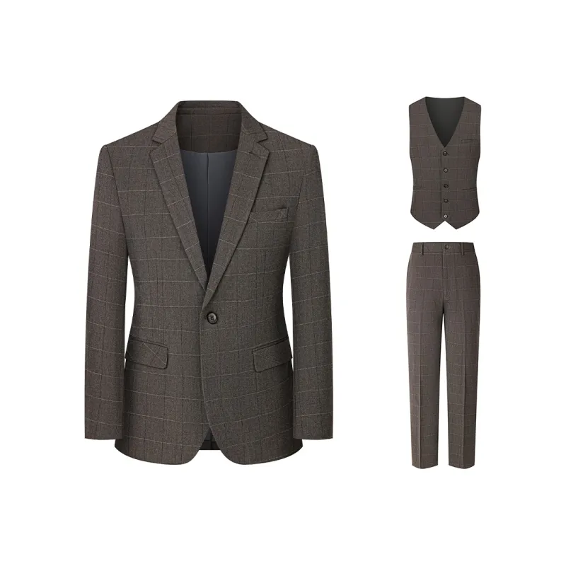 JOHNHOLLIS Business Suits Men's-3