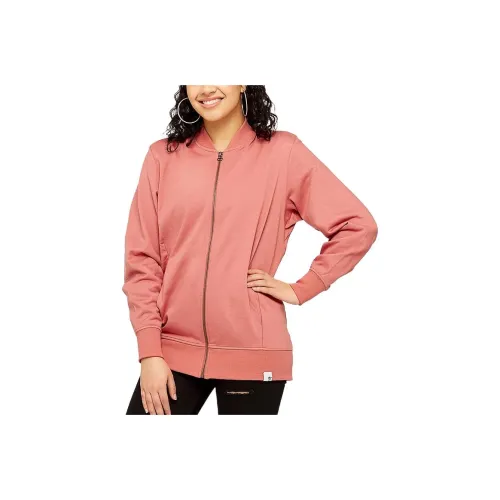 Adidas Originals TRACKTOPXBYO Jackets Coats Women's Gray Pink
