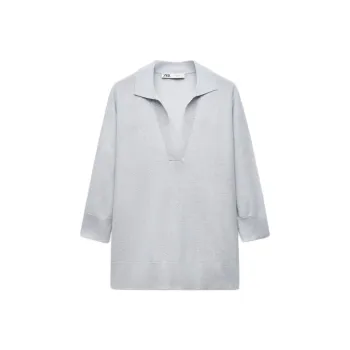 ZARA Knitwear Women's Gray