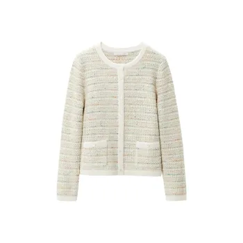 OVV Knitwear Women's Ecru Pattern 05