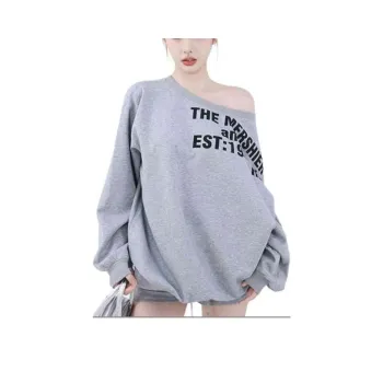 ZNZX Sweatshirts Women's Gray