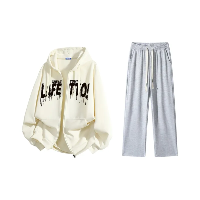 Lafetto Sweatshirt Sets Unisex-19