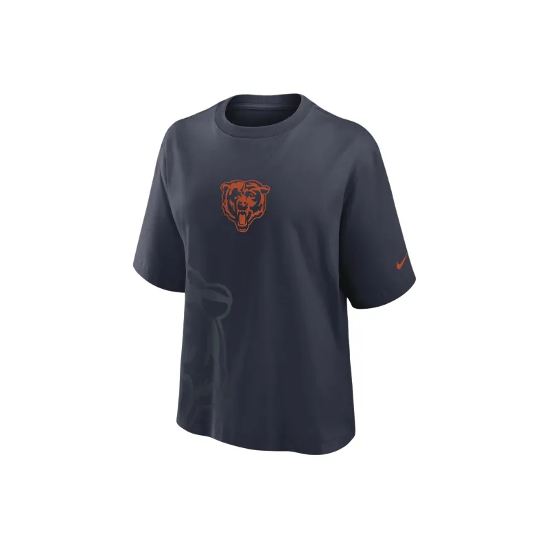 Nike Chicago Bears Boxy Women's Nike Nfl T Shirt-0