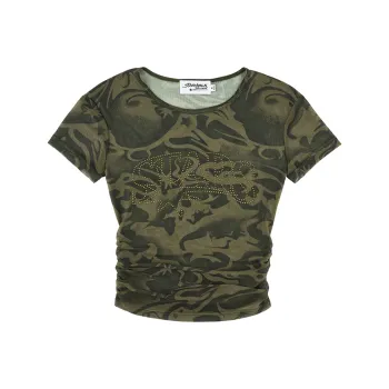 Starwalk Soldier T Shirt Women's Camouflage