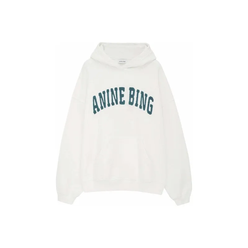 Anine Bing Harvey Organic-cotton Hoodie-0