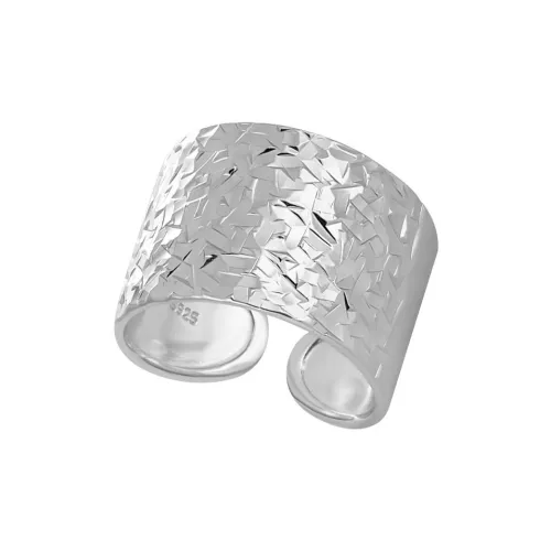 Quarqor S925 Silver Rings Unisex