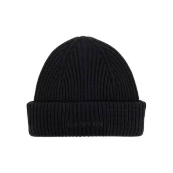 Lanvin Ribbed Beanie