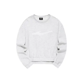 Erke Sweatshirt Women's Mauve Heather Gray