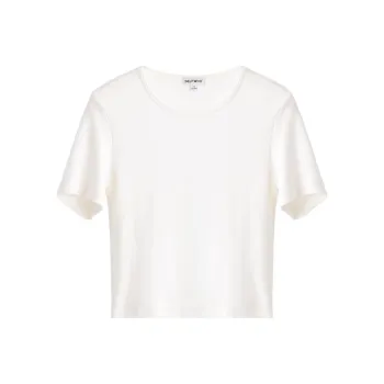 Self Who Regular T Shirt Women's White