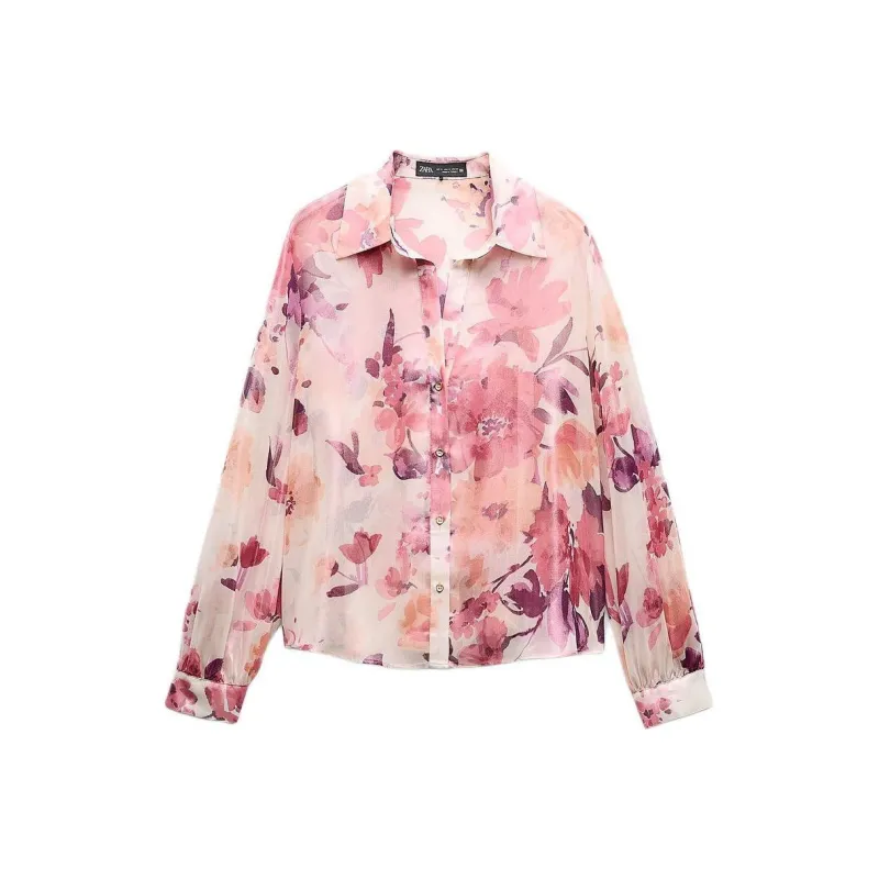 ZARA Shirts Women's Pink-0