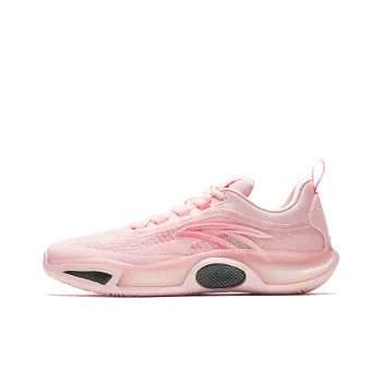 Anta Slip Resistant Cushioning Low Top Nitrogen Technology Basketball Shoes Men's Pink