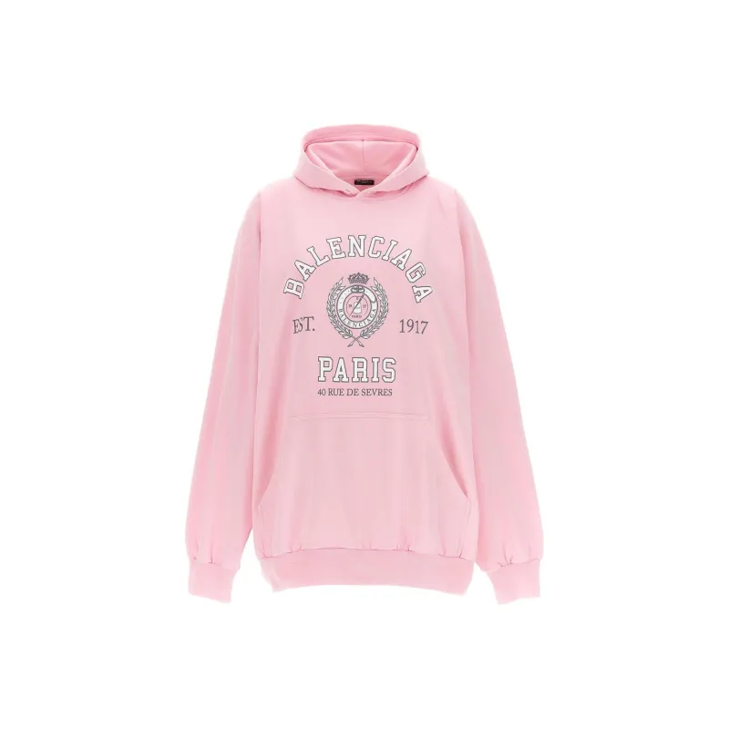 Balenciaga Hoodie 'Faded Pink'-0