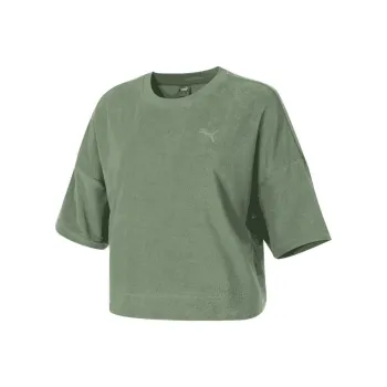 PUMA T Shirts Women's Green