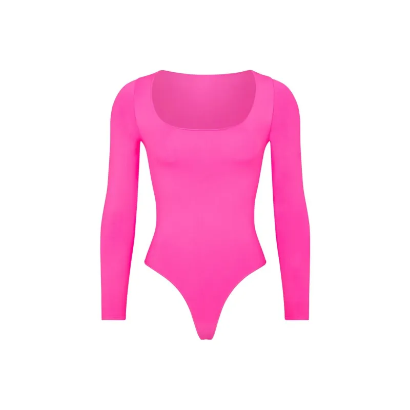 Skims Bodysuits Women's Neon Pink-0