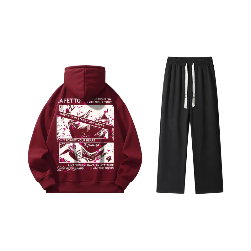 Lafetto Sweatshirt Sets Unisex-10