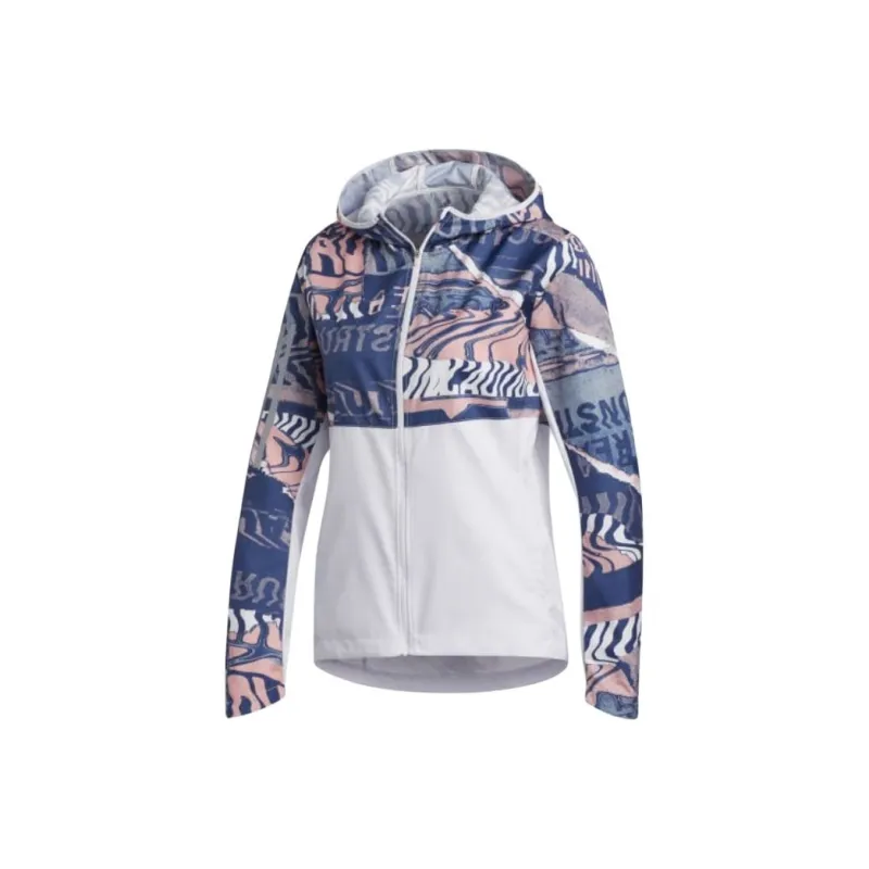 Adidas OWN THE RUN JKT Jackets Coats Women's Blue-0