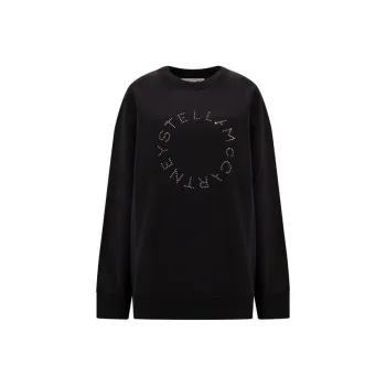 Stella McCartney Logo Embellished Crewneck Sweater