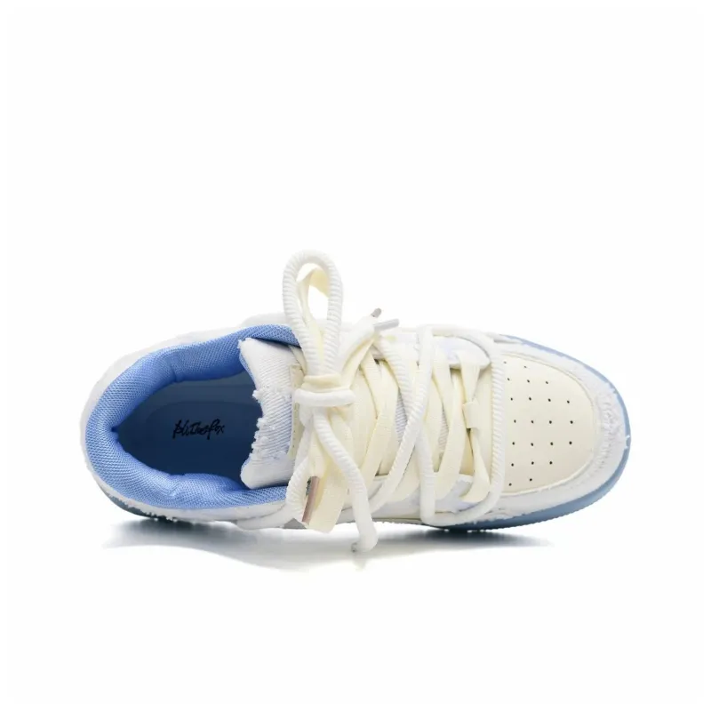 ALI THE FOX Slip Resistant, Abrasion Resistant, Balance, Lightweight Low Top Skateboard Shoes Unisex-21