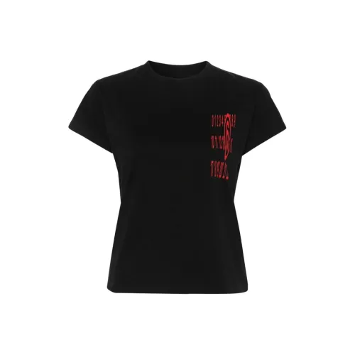 MM6 Maison Margiela T Shirt Women's Black
