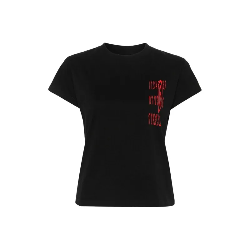 MM6 Maison Margiela T Shirt Women's Black-0