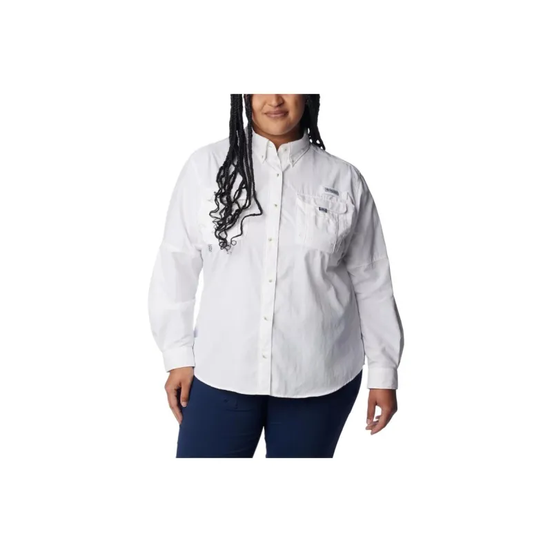 Columbia Women's’s PFG Bahama™ Long Sleeve Shirt Shirt Women's White-0