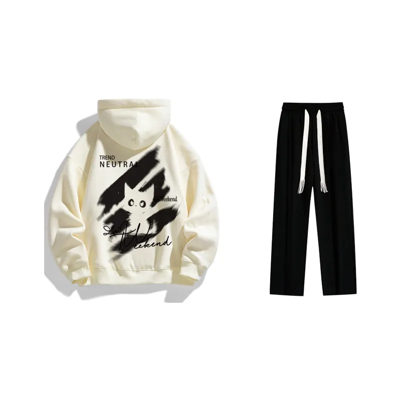 LA'T.WEEKEND Sweatshirt Set Unisex-22