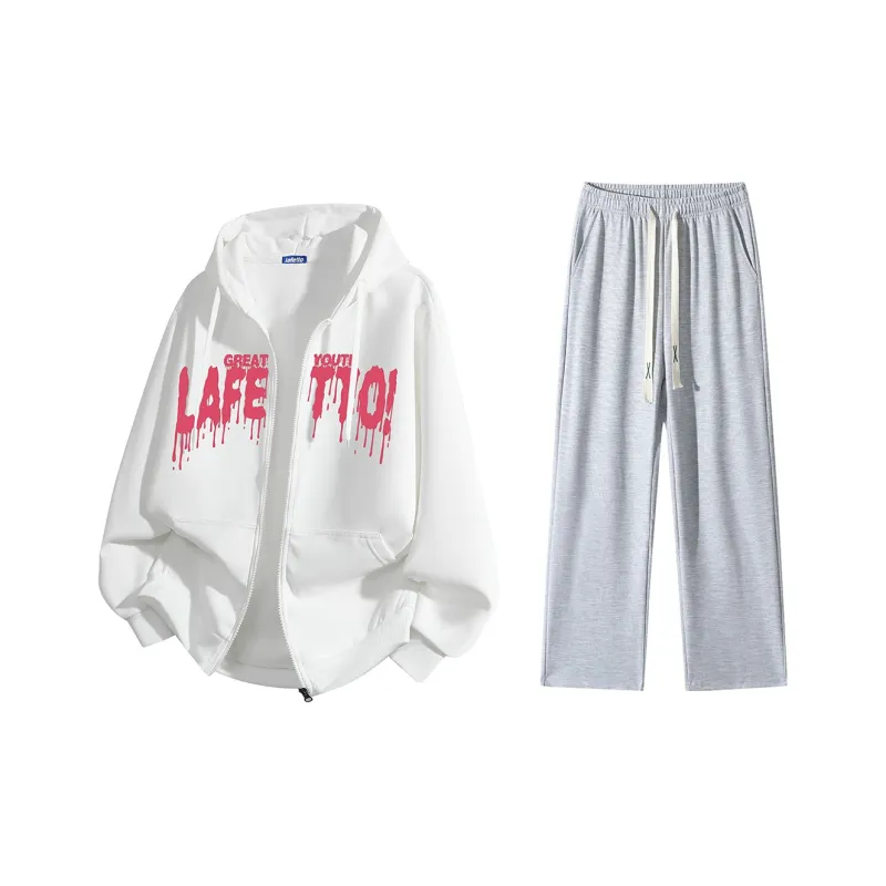 Lafetto Sweatshirt Sets Unisex-21