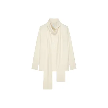 Givenchy Long Lavalliere Blouse
