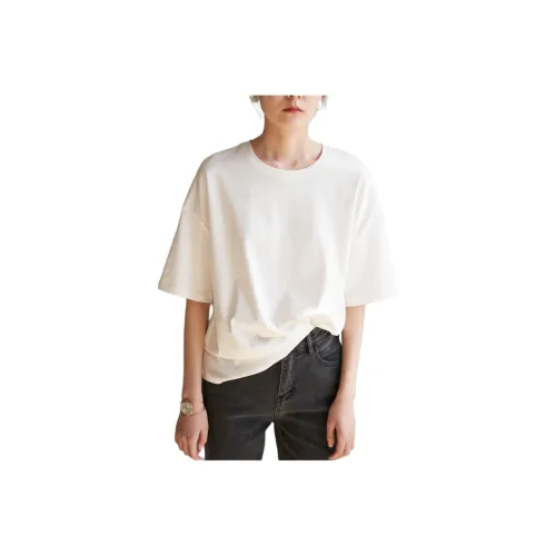 SHALLOW STREAMS Drop Shoulder Sleeve T Shirt Women's