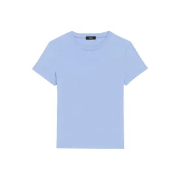 THEORY T Shirt Women's Green Purple Blue