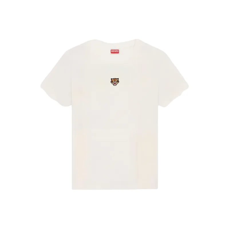 KENZO Tiger Patch Crewneck T Shirt-0