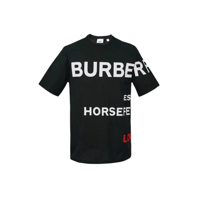 Burberry Horseferry Print Cotton T shirt-0