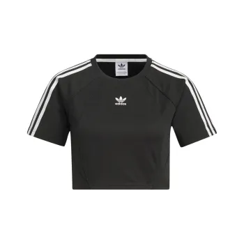 Adidas Originals BABY TEE Raglan Sleeve T Shirt Women's Black