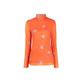 GANNI Knitwear Women's Orange